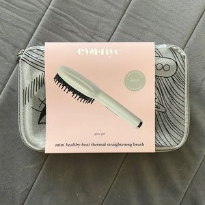eva NYC Mini Heat Thermal Straightening brush